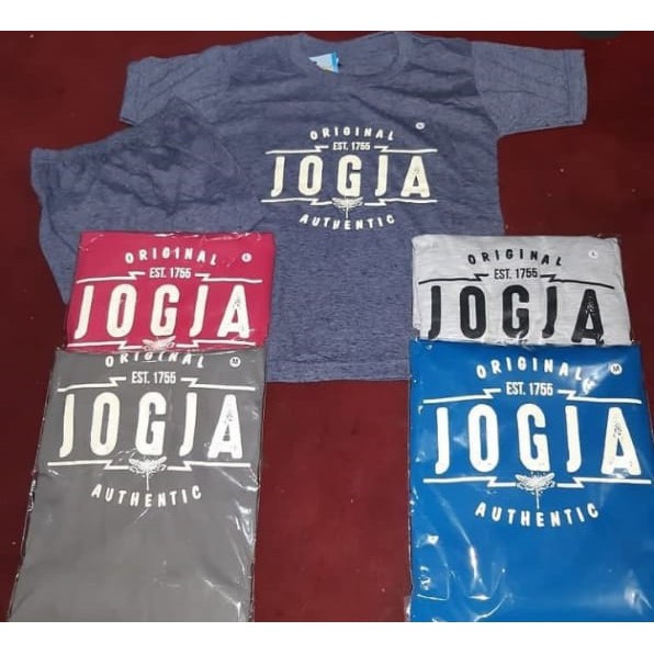 KAOS JOGJA CAPUNG ORIGINAL SETELAN ANAK SABLON KATUN COMBED 30S USIA 1-10 TAHUN LENGAN PENDEK