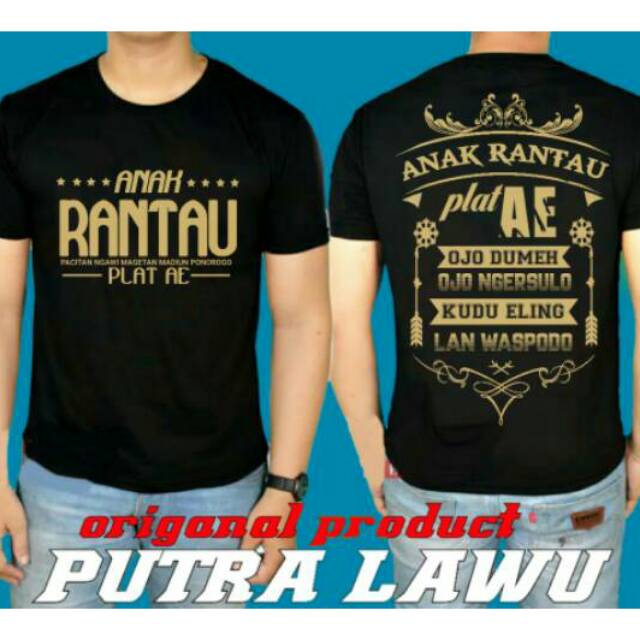 Kaos Anak Rantau Tinta Goldemas