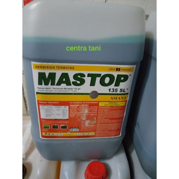 Mastop herbisida kontak 20Liter