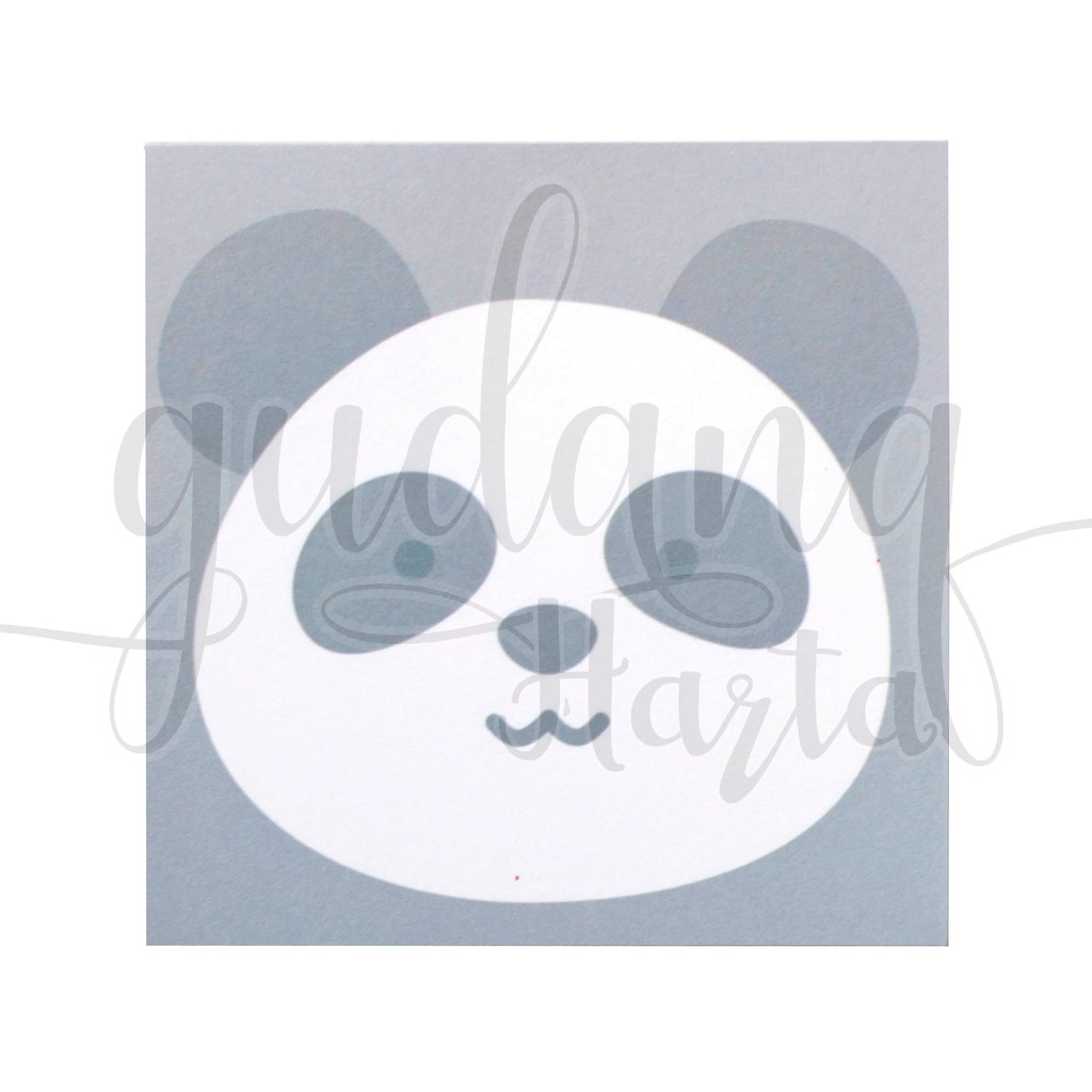 Memopad Panda Notes Lucu Unik Memo DIY Scrapbook GH 301342