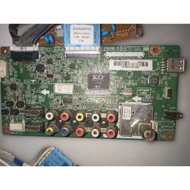 mainboard tv led lg 32lb550a barang no minus copotan tinggal pasang aja