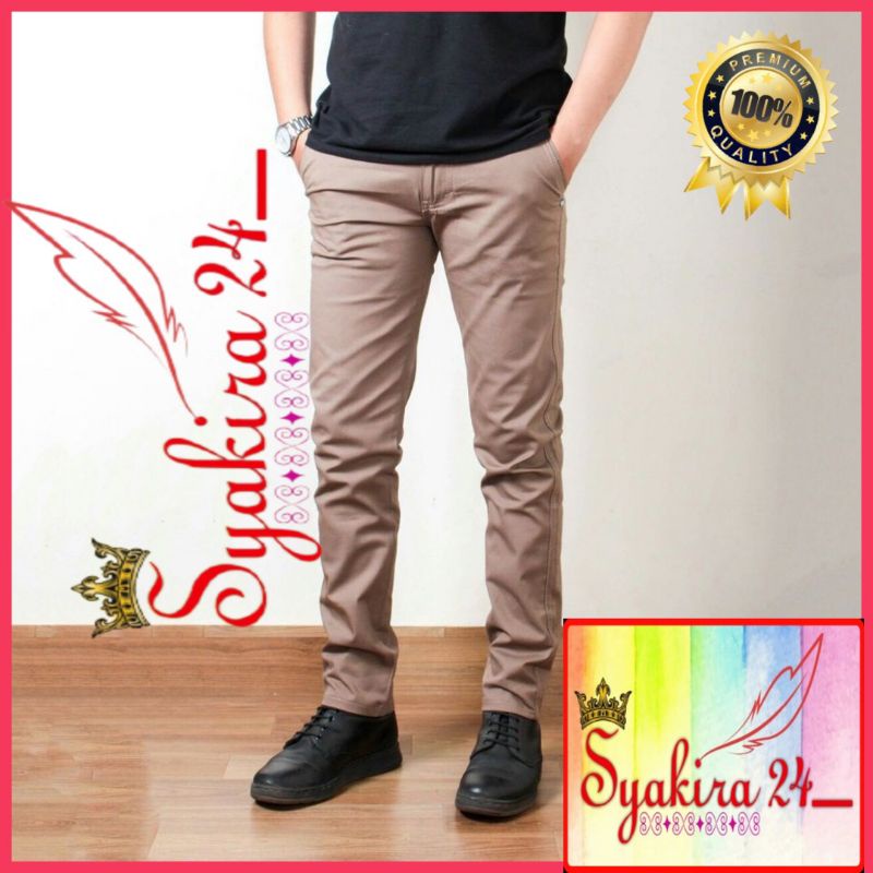 CELANA PANJANG CHINO SLIMFIT STREET MELAR