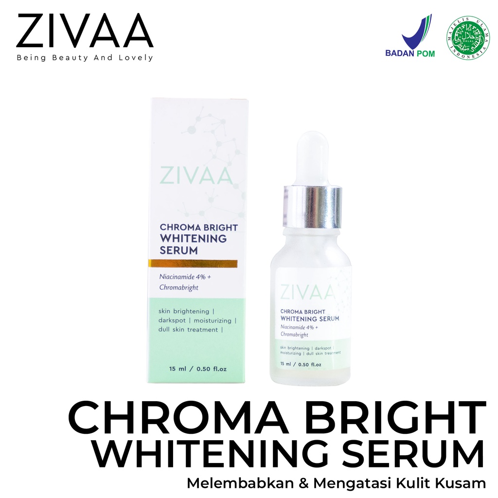 Zivaa Chroma Bright Whitening Serum