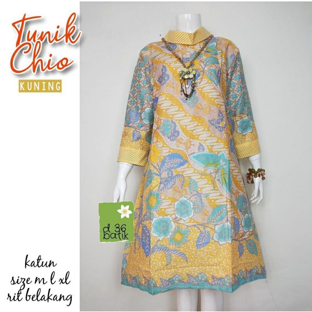 Terlaris SERUT GENES JELITA TUNIC NAVBOR YELBOR WHITBOR CREAMBOR TUNIK BATIK MODERN HRB030 DOLBI DOB