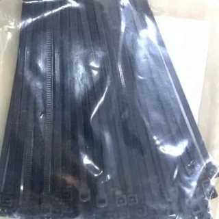 kabel tis 100mm warna hitam / pengikat / nylon cable tie 10cm - Hitam