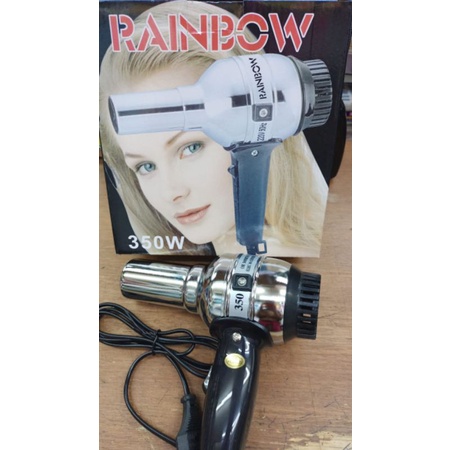 Hairdryer RAINBOW 350W/850W Pengering rambut