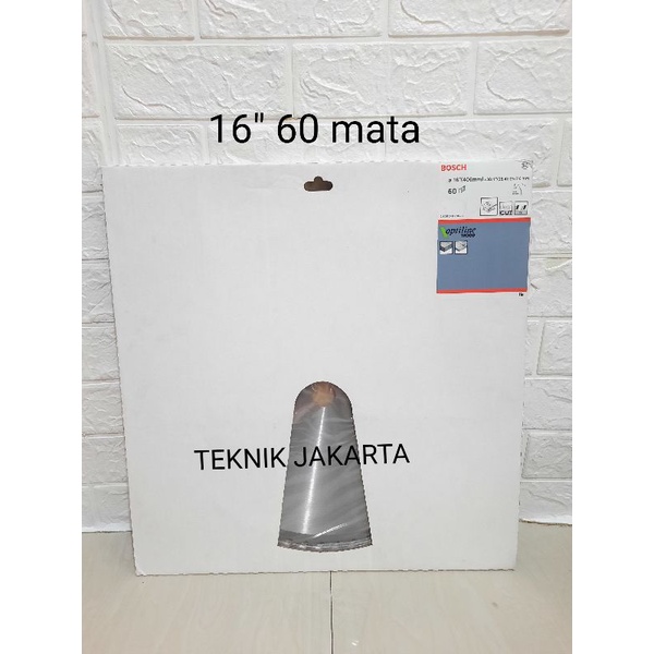 Mata Circular sirkel kayu 16" x 30 60 mata Gergaji kayu BOSCH
