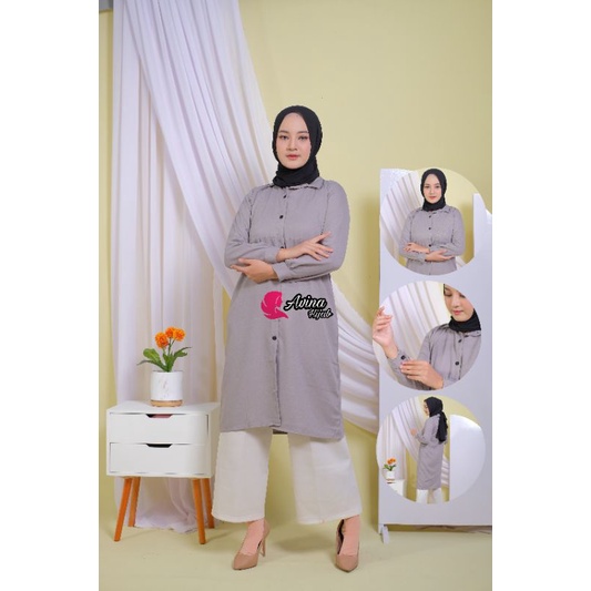 Neda Tunik bahan moscrepe