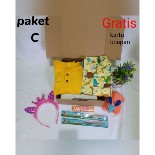 Kado ulang tahun anak/Hampers/anak kids 1_6 thn/terbaru cewek cowok