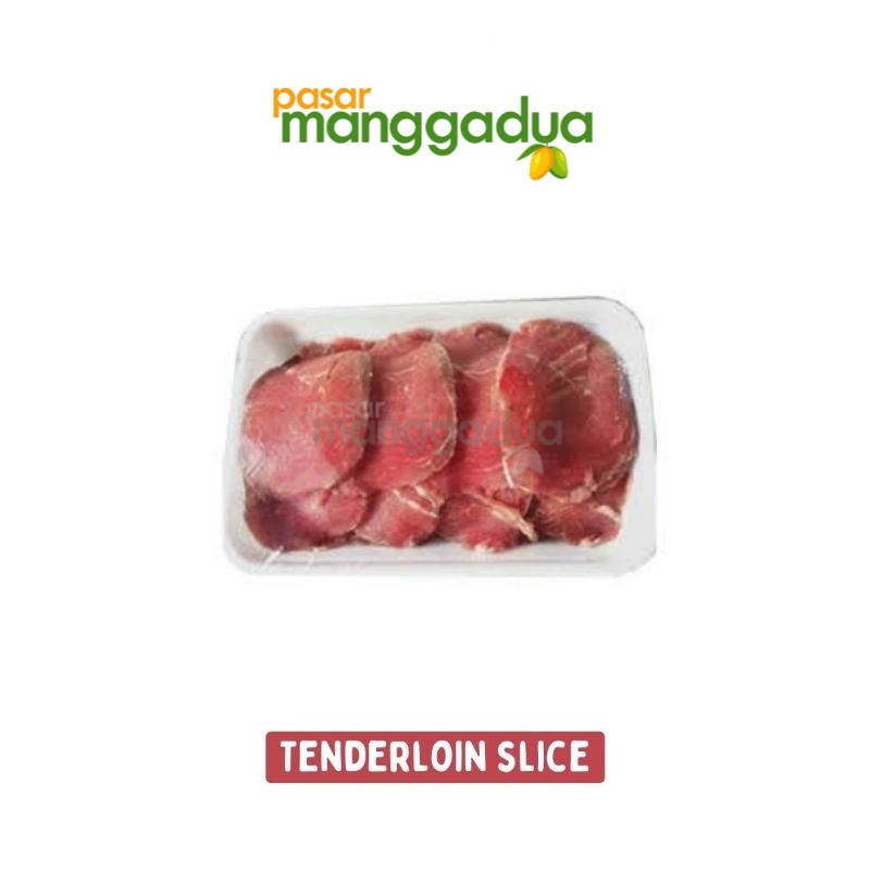 

TERMURAH !!! Tenderloin Slice 500 Gram / Daging Segar