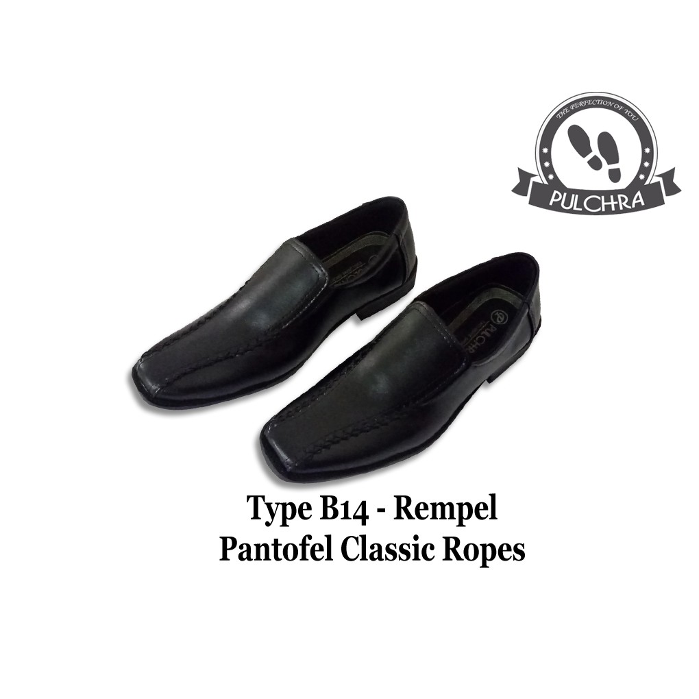 Sepatu Pantofel Type B14 - Rempel Pantofel Classic Ropes