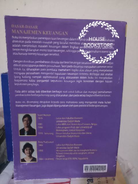 DASAR DASAR MANAJEMEN KEUANGAN EDISI KETUJUH KERTAS BOOKPAPERPENULIS : SUAD HUSNAN-1