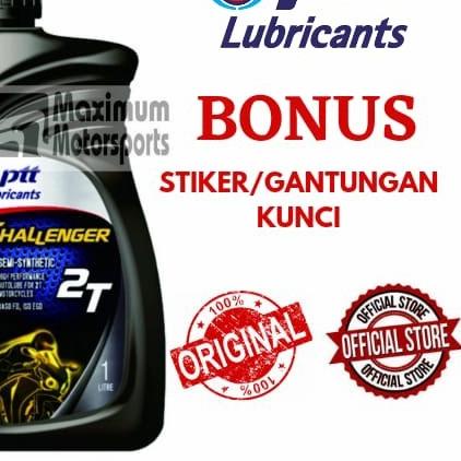 ➫ PTT 2T OLI SAMPING 1L - SEMI SYNTHETIC JASO FD.API TC -IMPORT THAILAND ➴