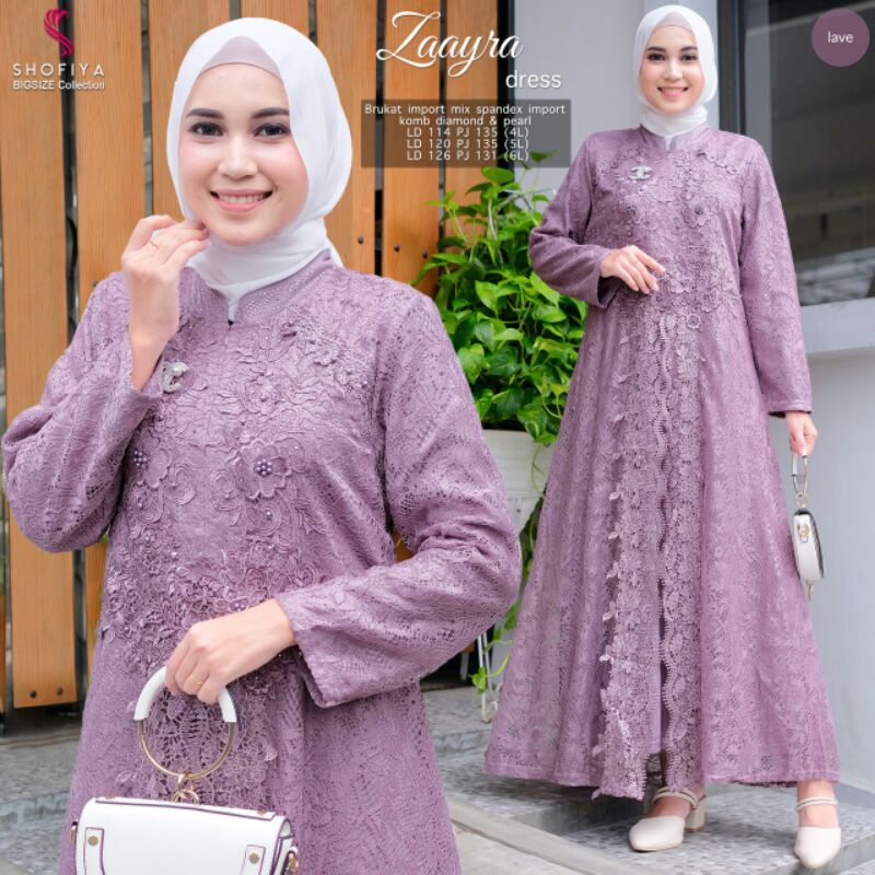 BROKAT HAIFA. RAANA,SHARISHA Maxi Dress Ori by Shofiya