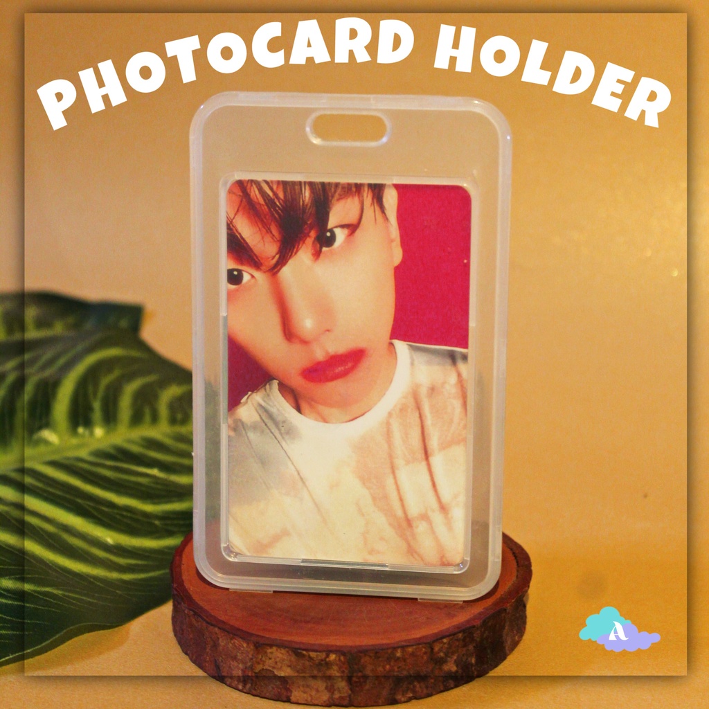 Photocard Holder/ID Card Holder Transparan/Case PC