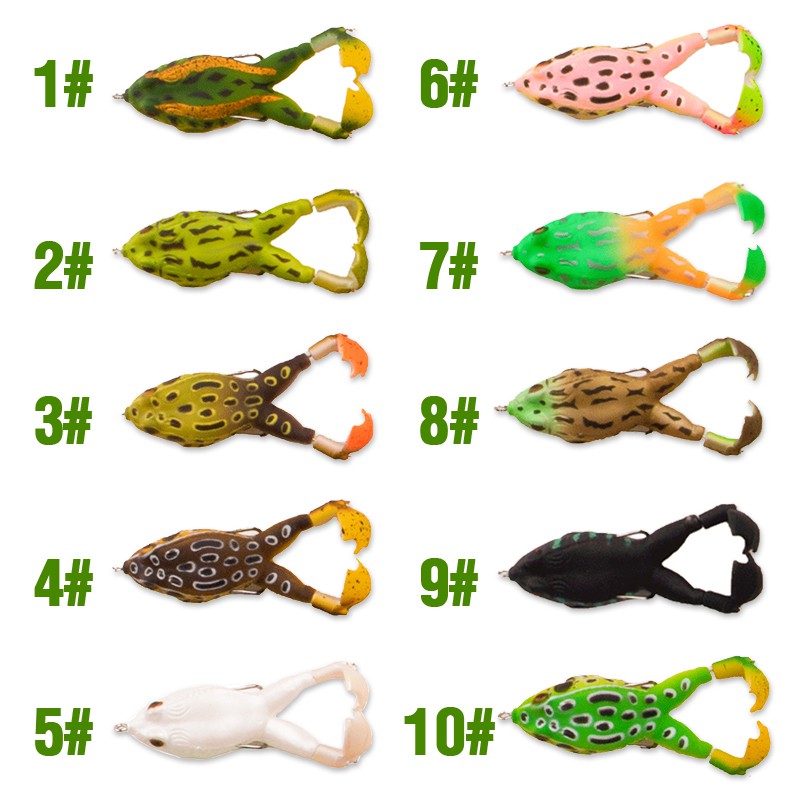 Soft Frog Alat Pancing sawa d Soft Frog Umpan Ikan Soft Plastic Lure Umpan Kodok relix nusantara Umpan Mancing 1pcs 8.5cm/14g Kail Pancing Umpan Pancing exp Soft Frog Umpan Pancing Buatan Umpan Mancing Alat Pancing Murah