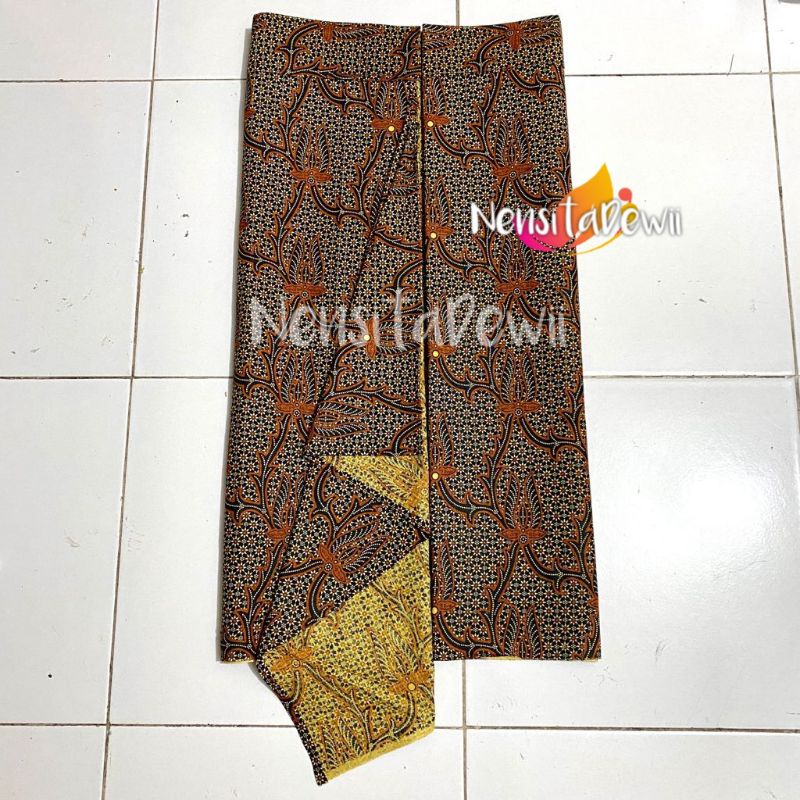 Sapit Urang Motif Truntum Hijau - Sembong / Jarik Cowok