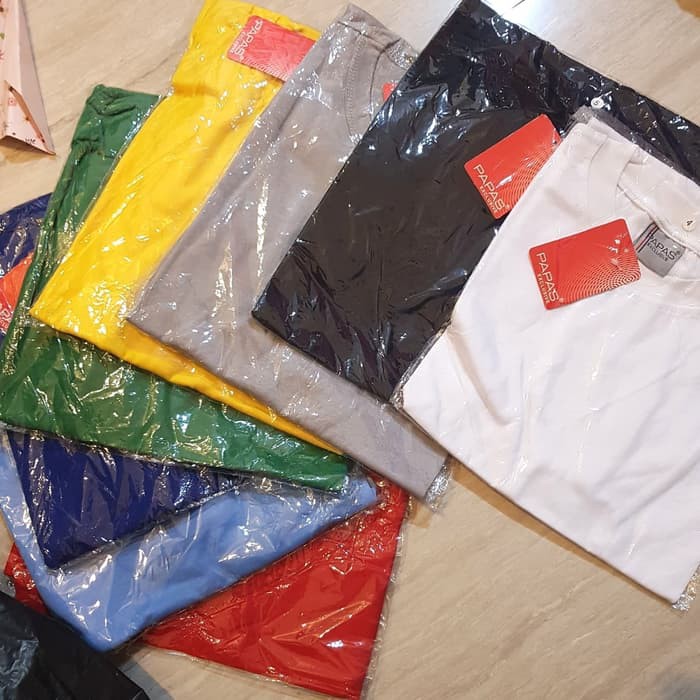 Kaos Polyester Reject BS Murah Cek Deskripsi