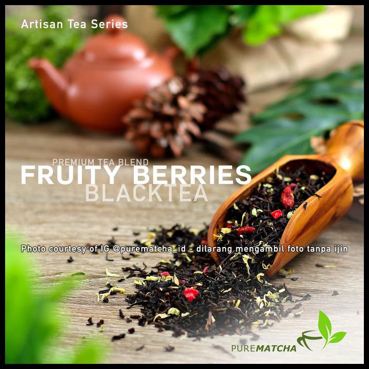 

Artisan Tea Cafe - Black Tea Fruity Berries Teh Hitam Rasa Buah 50G