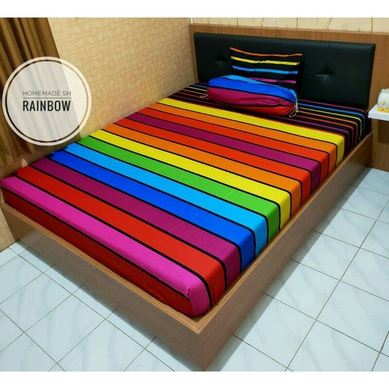 SPREI MOTIF BB SATAR NIGHT ANTI LUNTUR Ukuran 180x200 - BAHAN HALUS DAN LEMBUT BERKUALITAS