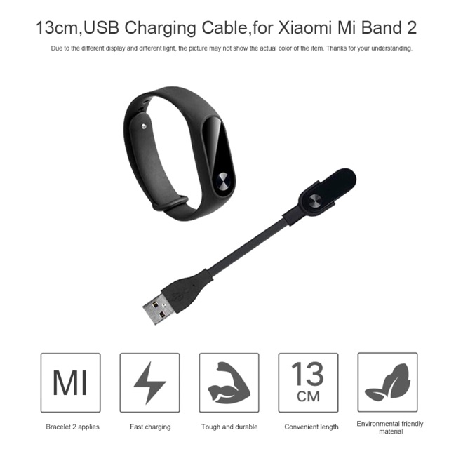 Smart USB Charger Cable Xiaomi Mi Band 2