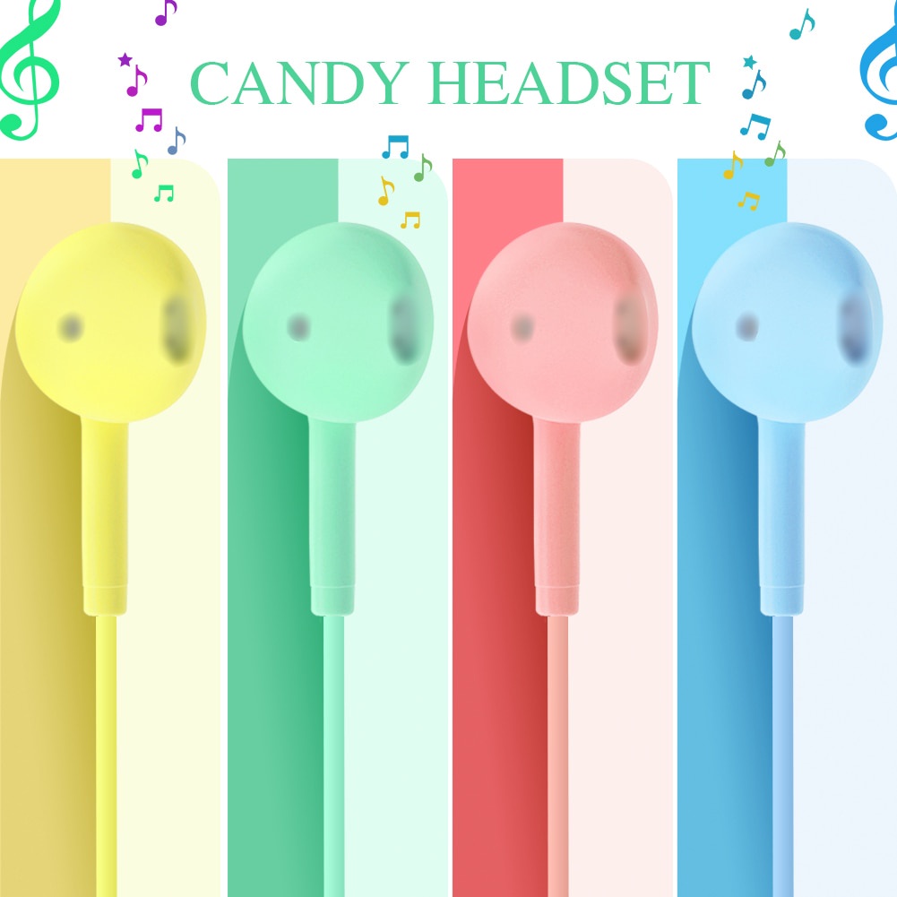 Headset Macaron U19 HIFI Over Ear Suara Musik Earphones
