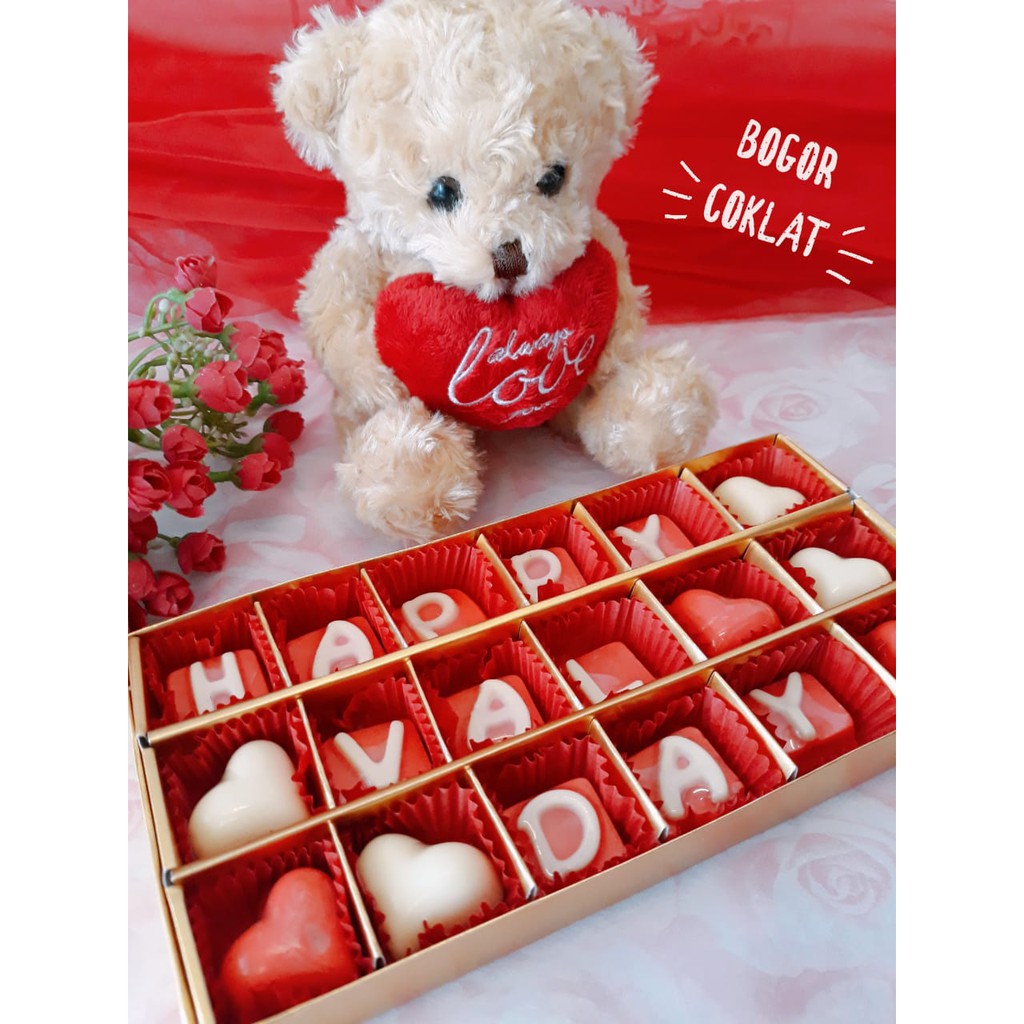 

Kado Coklat Valentine dan Boneka Teddy