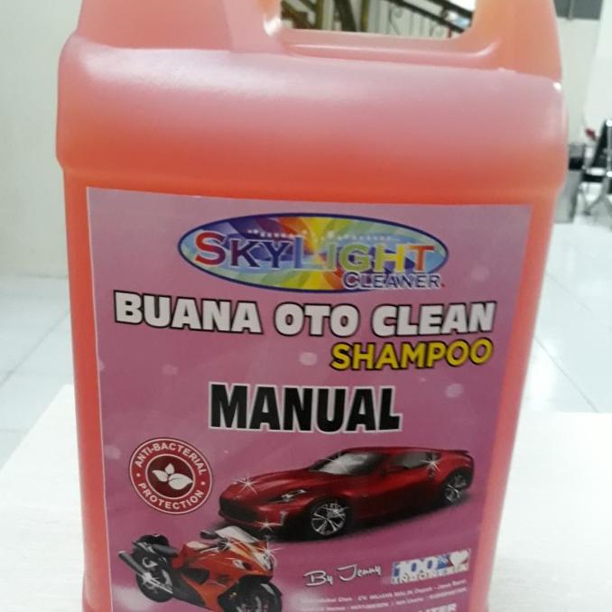 ------] Sabun cuci motor/mobil Manual 5Ltr
