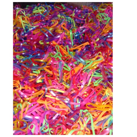 [MH] Karet Jepang Jumbo Warna Warni  Isi 100 Pcs Perbungkus
