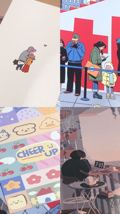 Sticker Poster/dekorasi Mini Cute 03