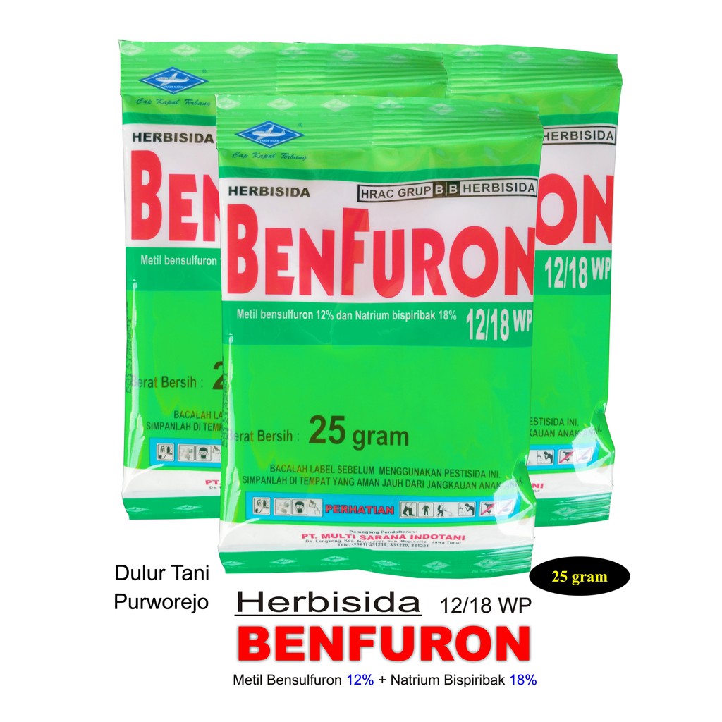 Herbisida BENFURON 25 Gram