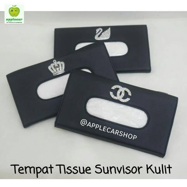 Tempat Tissue Tissu Mobil Sunvisor  Logo