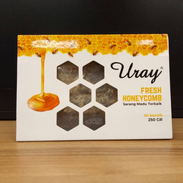 

URAY FRESH HONEY COMB SARANG MADU TERBAIK 250GR