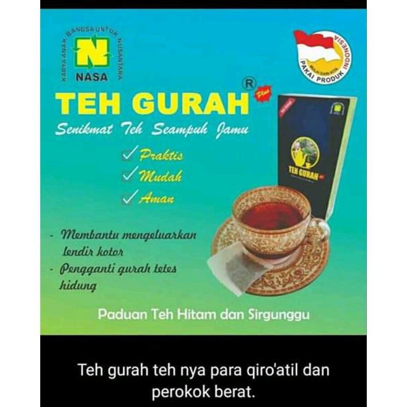 

teh herbal , teh gurah alami