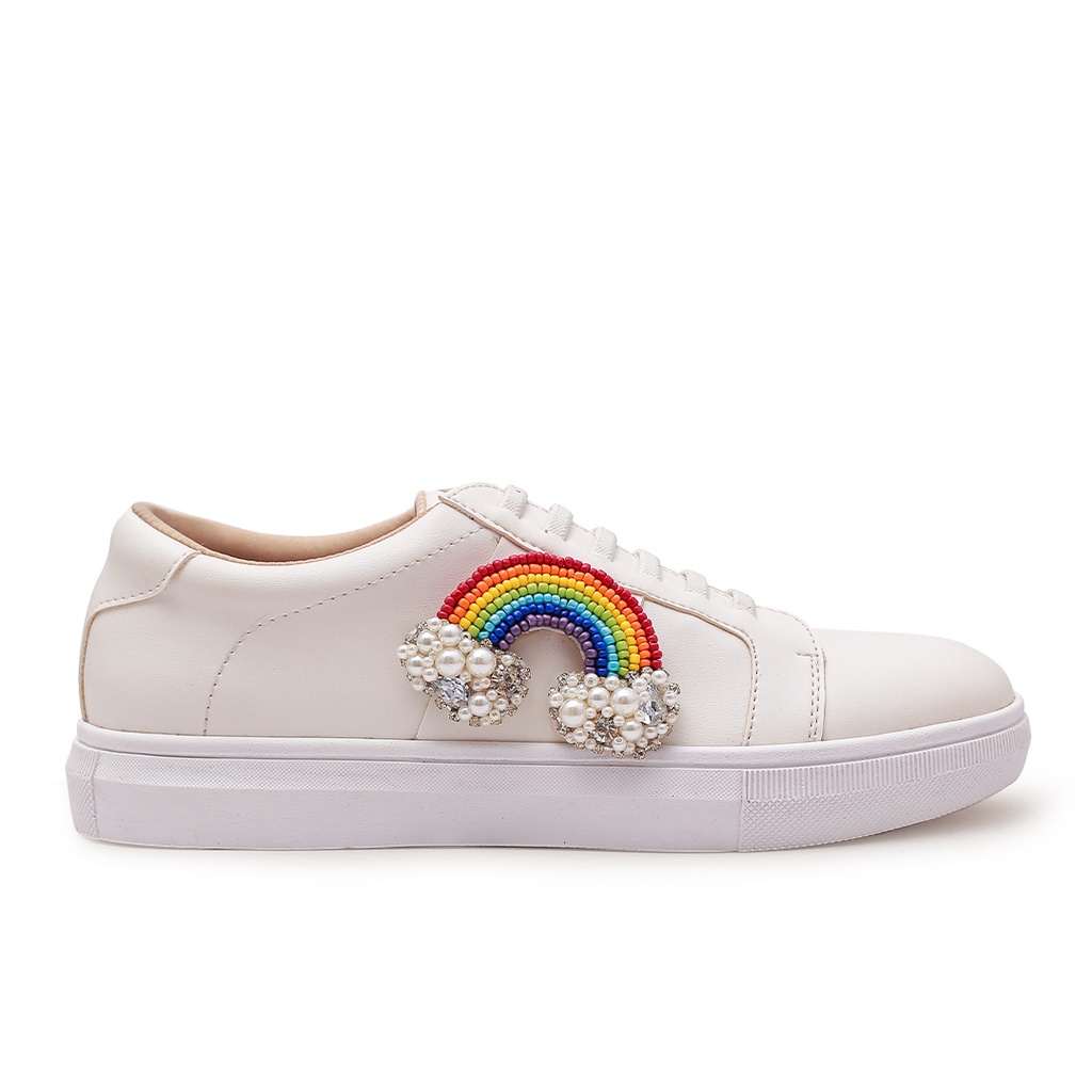 Khakikakiku Owien Rainbow Slip On