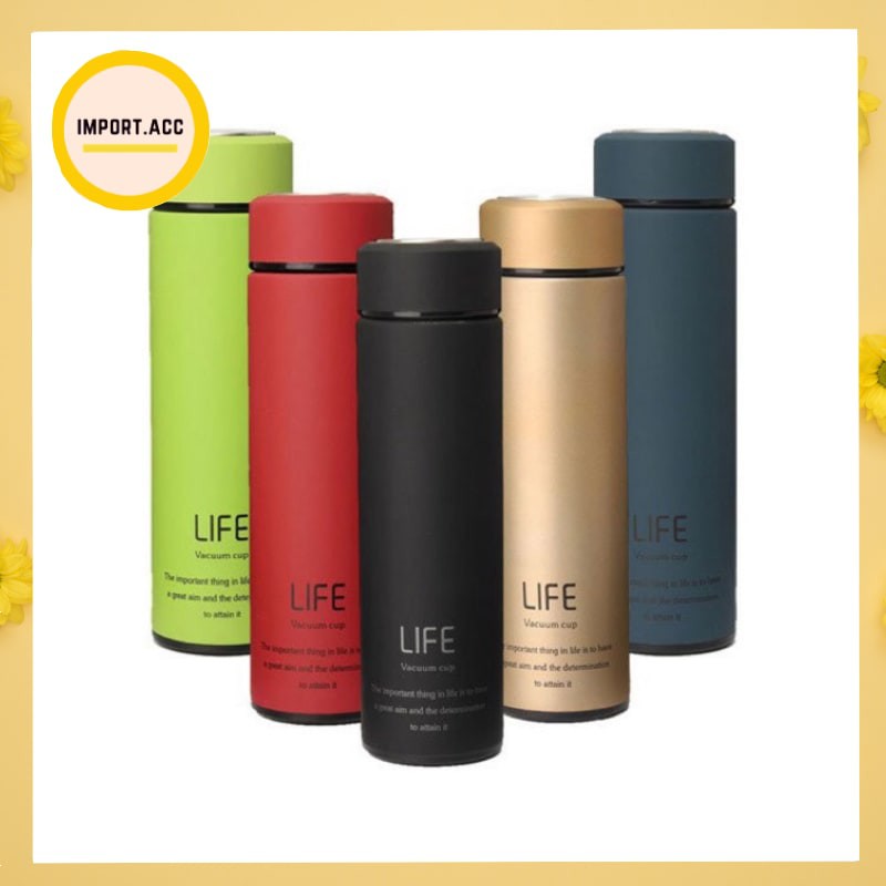 Termos LIFE Tahan Panas / Vacuum Flask Termos Trendy Business 500 ML/Botol Minum [IMPORT]