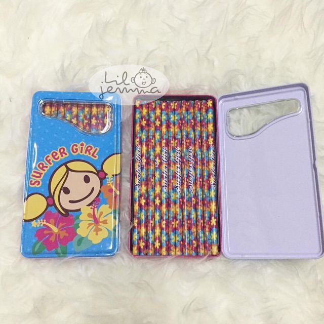 

Pensil warna Surfer Girl