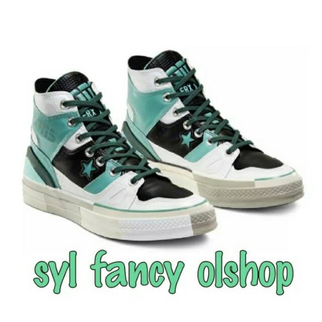Sepatu Converse Chuck 70 E260 - Hi White Beryll Green Original BNIB CON167132C
