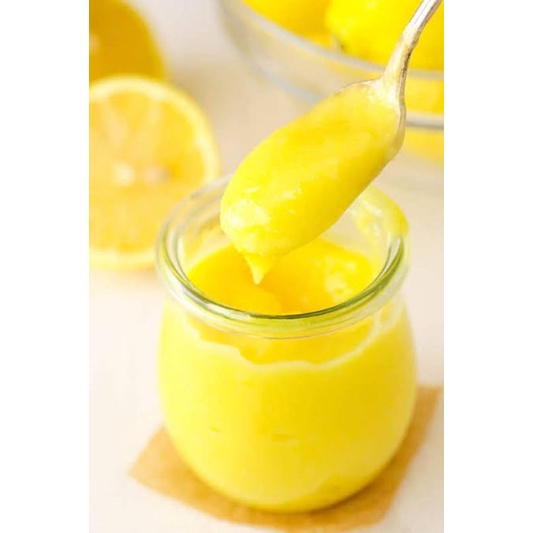 

Selai Lemon Serba Guna ( Lemon Curd Multi Purpose) kurang lebih 400 gram