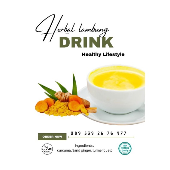 

Herbal lambung drink
