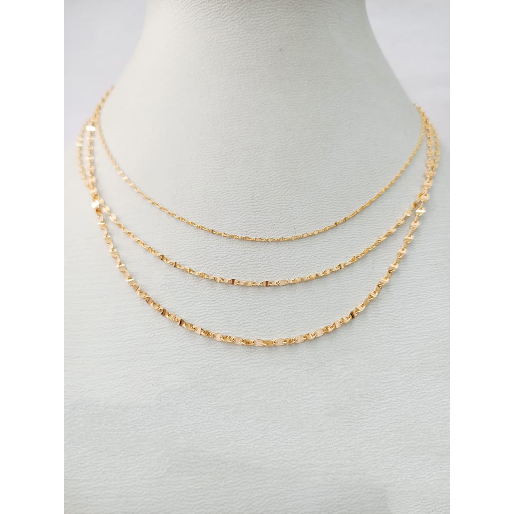 Kalung Emas Toscano Megan Kadar 420 9k Shopee Indonesia