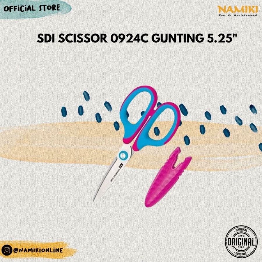 

SDI Scissor for student 0924C Gunting 5.25