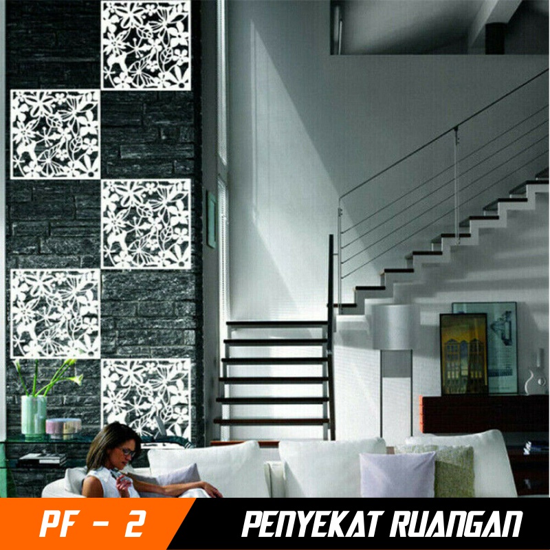 Penyekat ruangan vintage PVC 1set isi 4bh alat sekat ruangan - dekorasi ruangan Kode PF-2 Worldhome