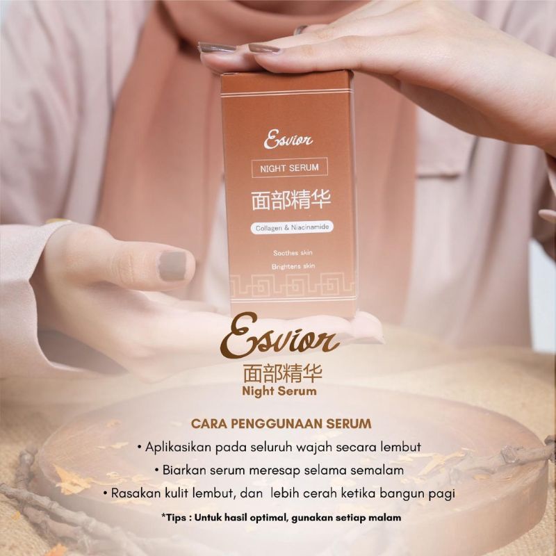 Esvior Serum Korea BPOM/ Night Serum