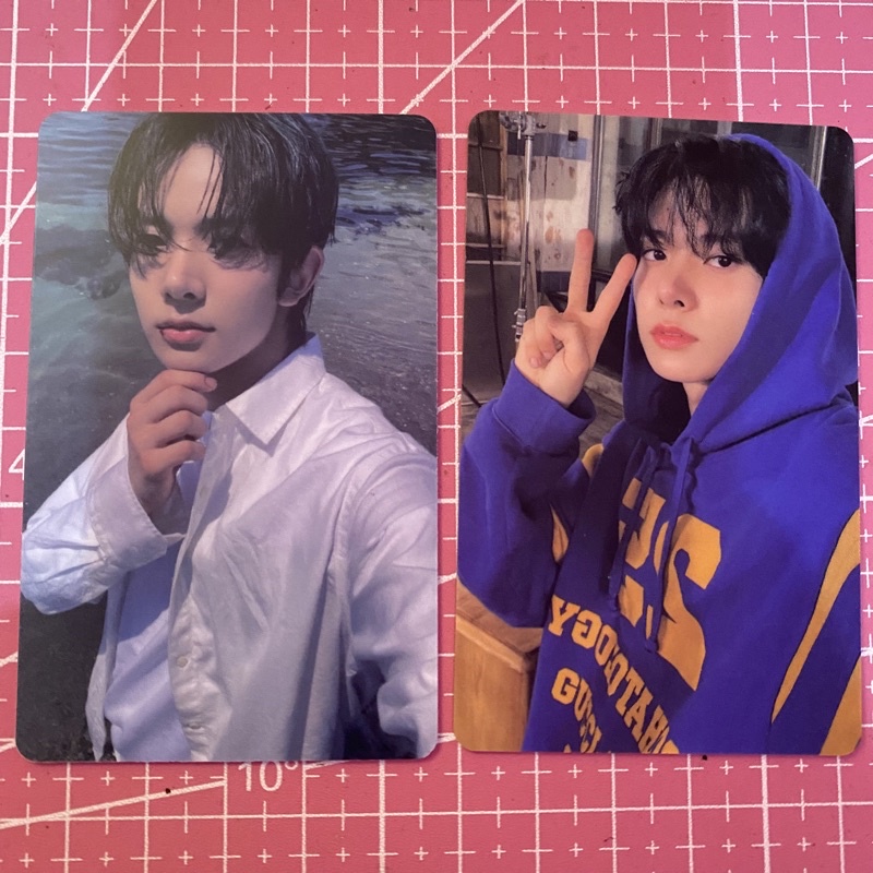 pc lucky draw enhypen heeseung m2u+pws r1 (ld m2u pws hoodie)