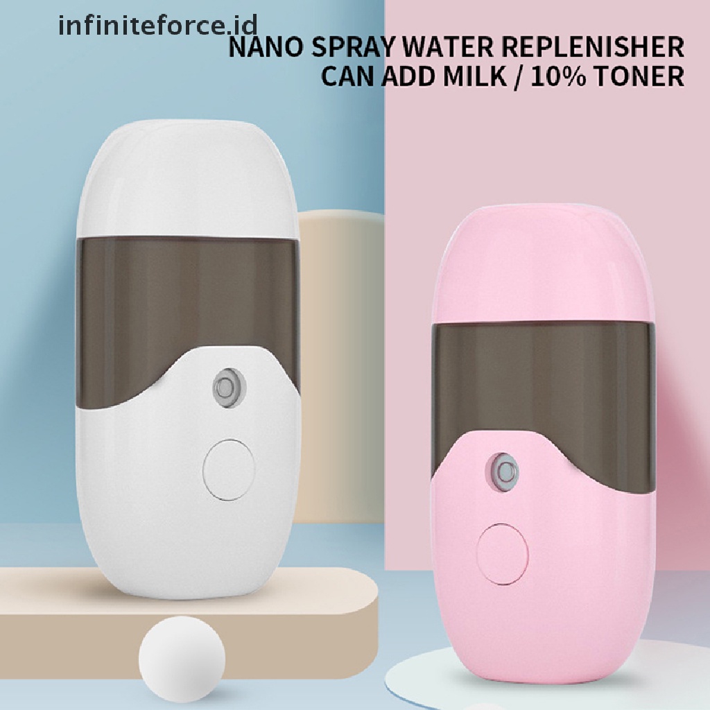 (infiniteforce.id) Humidifier / Steamer Wajah Nano Spray Mini 50ML