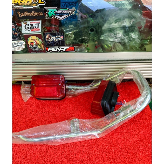 begel gl100 set lampu stopan belakang