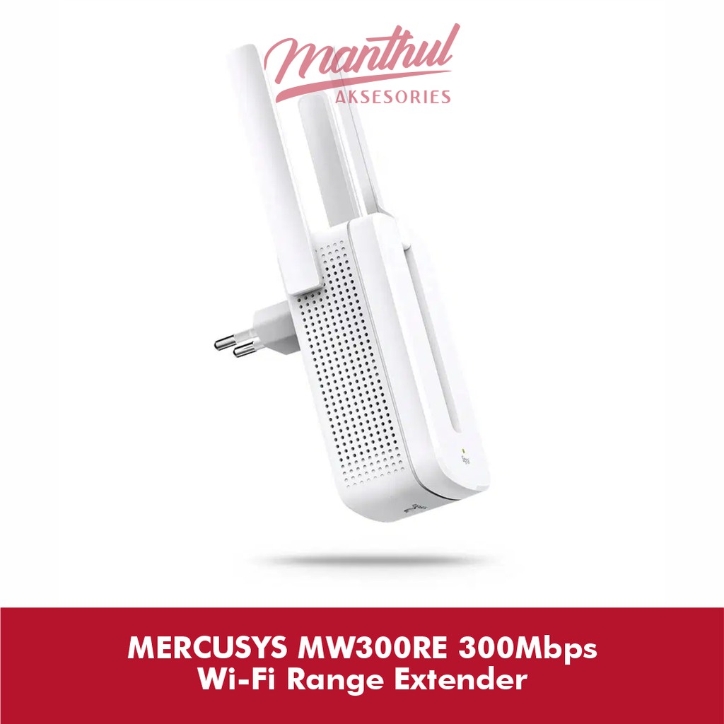 MERCUSYS MW300RE 300Mbps Wi-Fi Range Extender