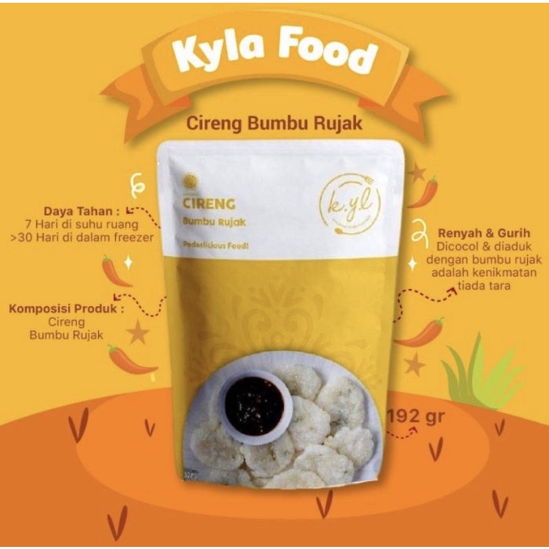 

Kyla Food - Cireng Bumbu Rujak