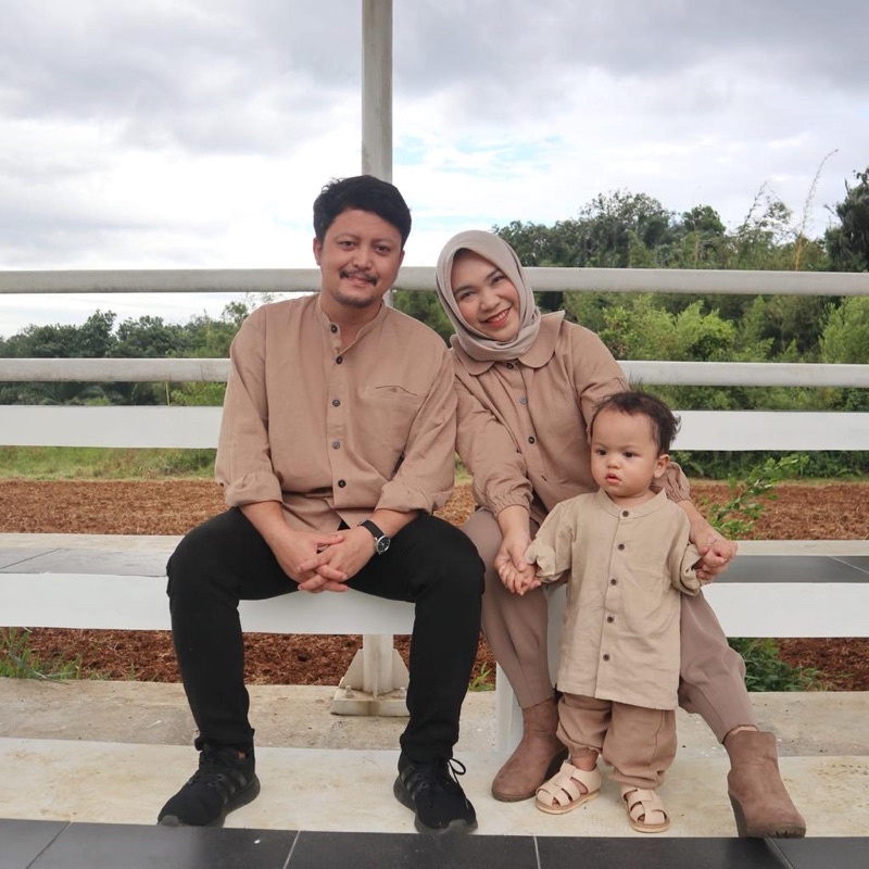 LITTLEYONNA - AMMAR & AMIRA FAMILY SET | SETELAN BAJU KELUARGA | RAYA SERIES